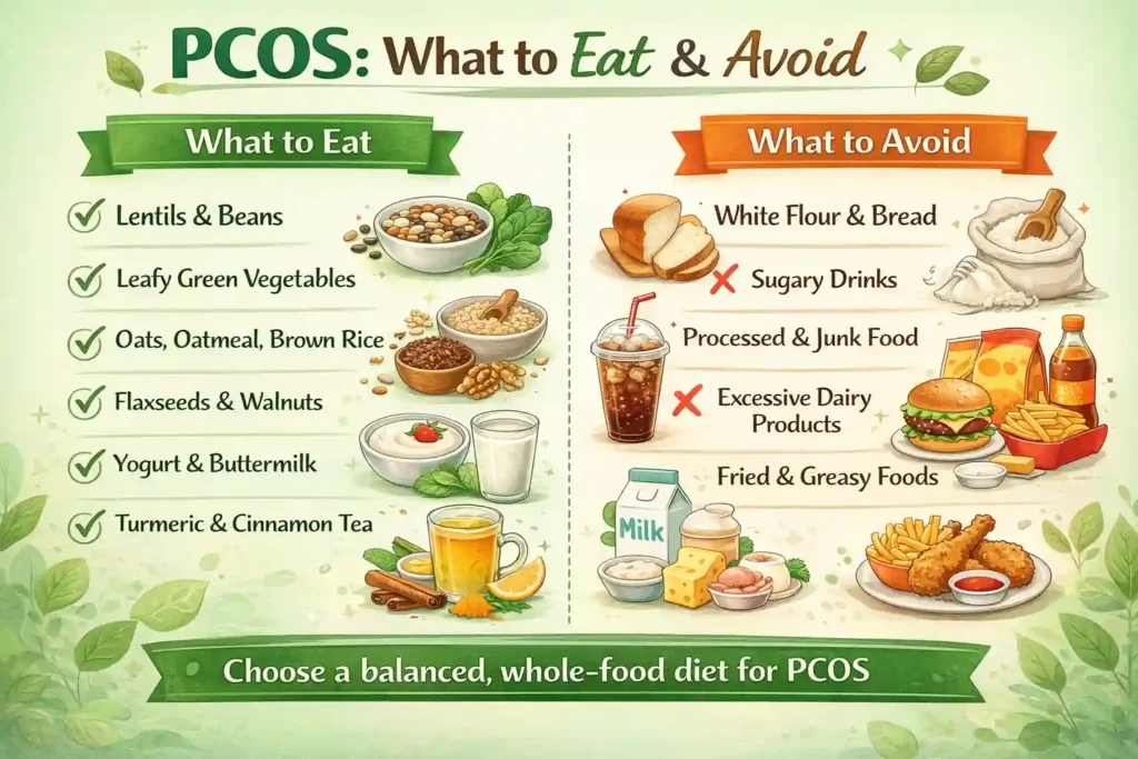 PCOS में क्या खाएं, क्या न खाएं?