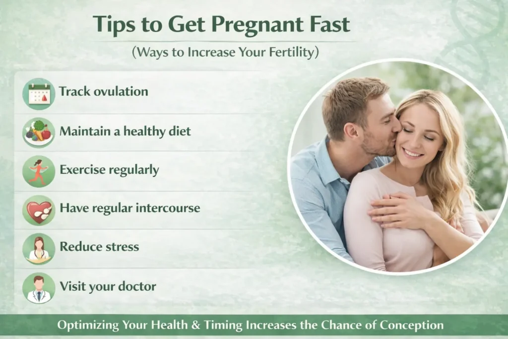 जल्दी प्रेग्नेंट होने के लिए घरेलू उपाय