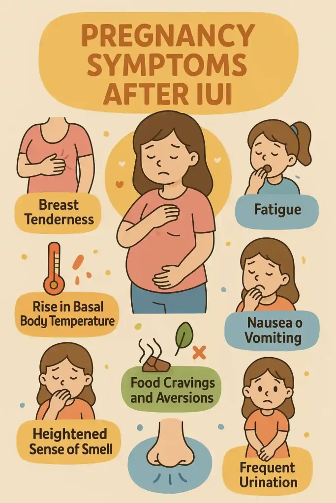 Symptoms of Pregnancy Success After IUI