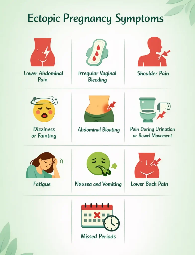 Ectopic Pregnancy Symptoms in Hindi - Yaami IVF 2 Ectopic Symptoms in Hindi - ectopic pregnancy ke lakshan