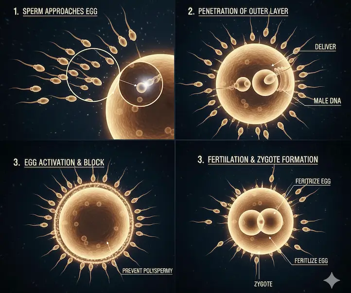 स्पर्म का कार्य (Function of Sperm) 