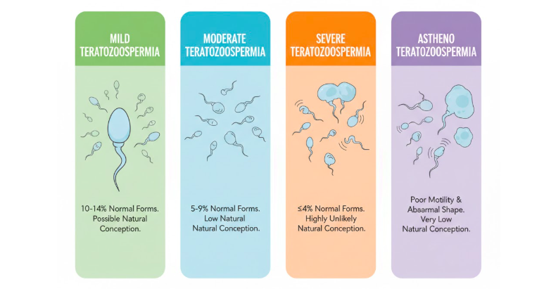 Types of Teratozoospermia