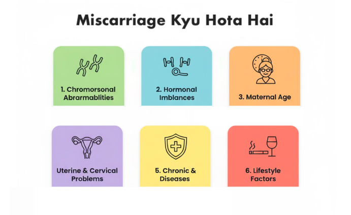 गर्भपात होने के कारण (Miscarriage Kyu Hota Hai?)