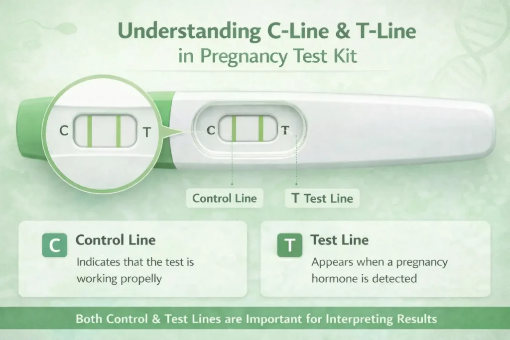  प्रेगनेंसी टेस्ट में 1 लाइन डार्क और दूसरी फीकी