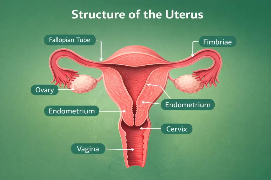 What is uterus in hindi (गर्भाशय क्या होता है?) 1 uterus in hindi
