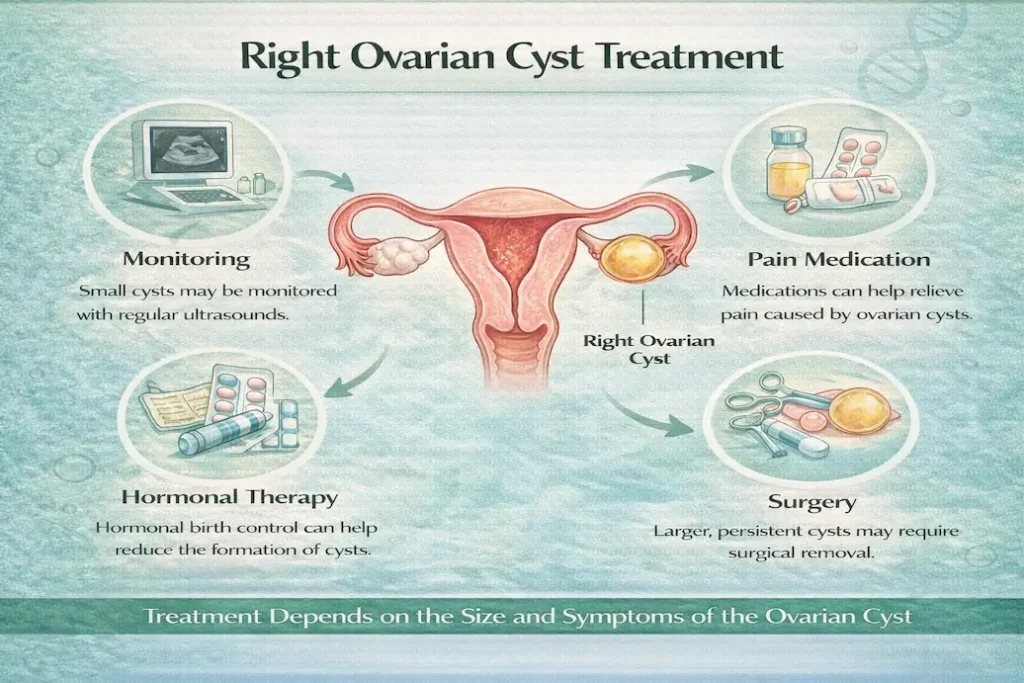 Right Ovarian Cyst का इलाज