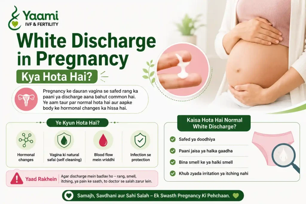 Early Pregnancy White Discharge in Pregnancy
