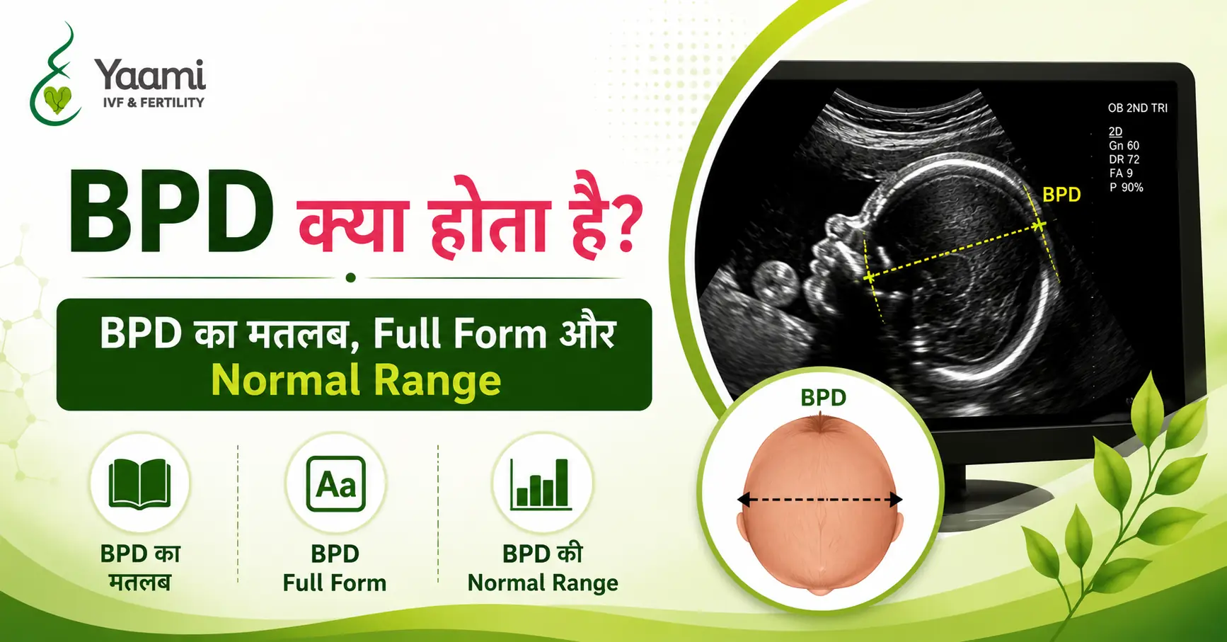BPD in Pregnancy in Hindi – BPD का मतलब, Full Form और Normal Range