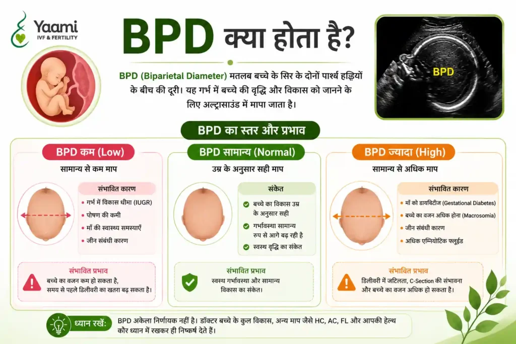 BPD in Pregnancy in Hindi – BPD का मतलब, Full Form और Normal Range 1 BPD क्या होता है?( BPD Meaning in Pregnancy in Hindi)
